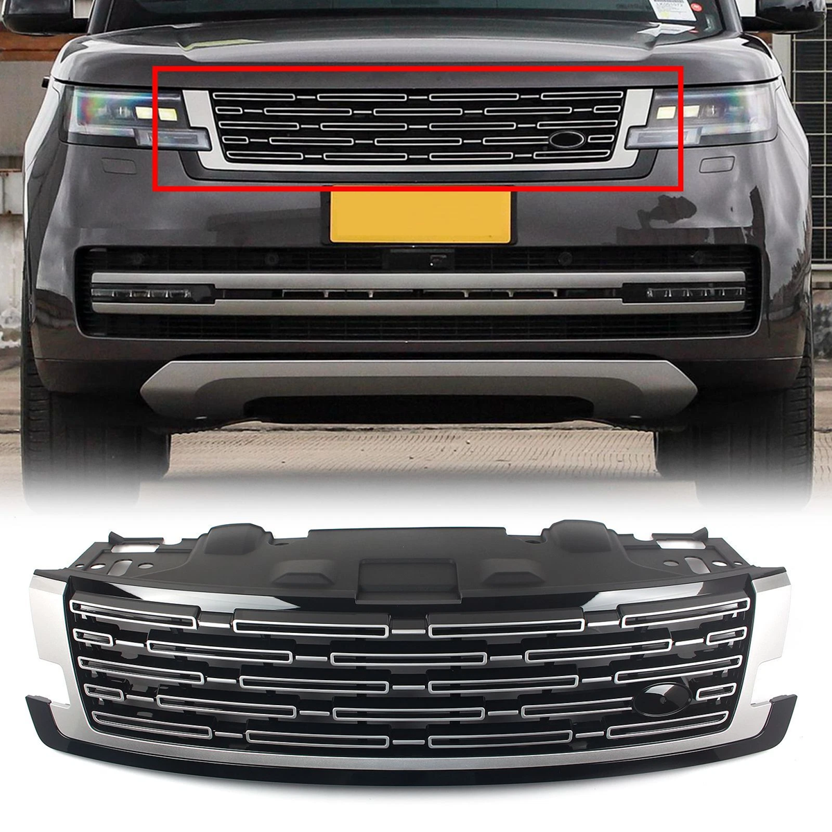 Range Rover Vogue Ön Panjur Siyah Gri LR173773 LR153210