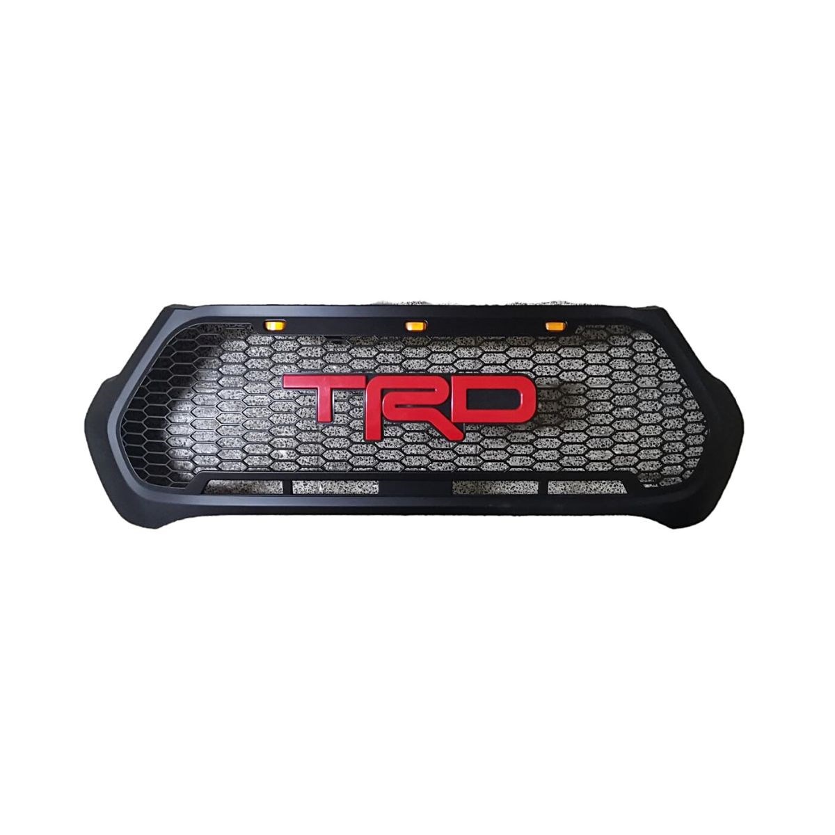 Toyota Hilux Ön Panjur Ledli 2020 - 2022 Kırmızı TRD Logolu