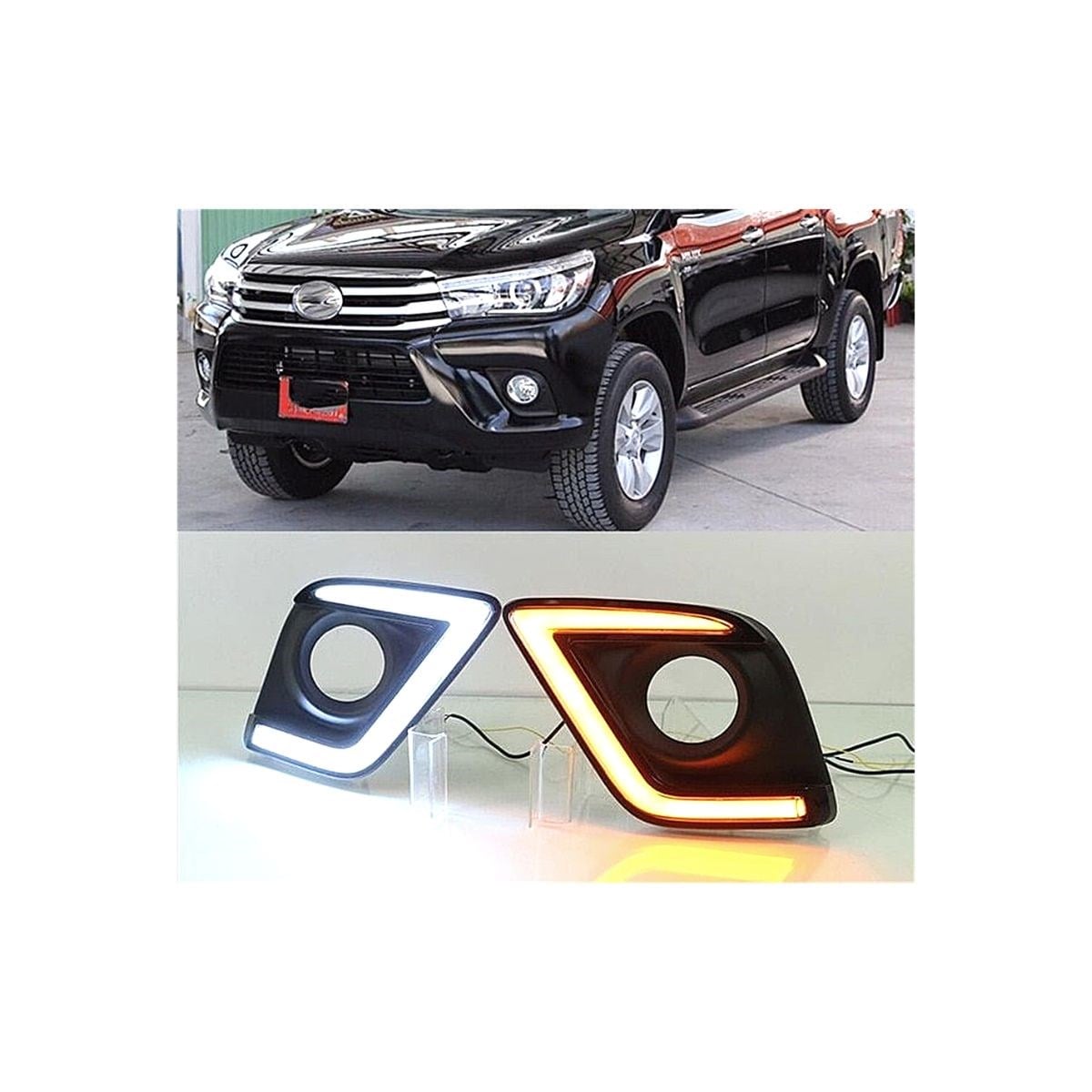 Toyota Hilux Revo Sis Lambası Sağ ve Sol Ledli Sinyal 2015-2019