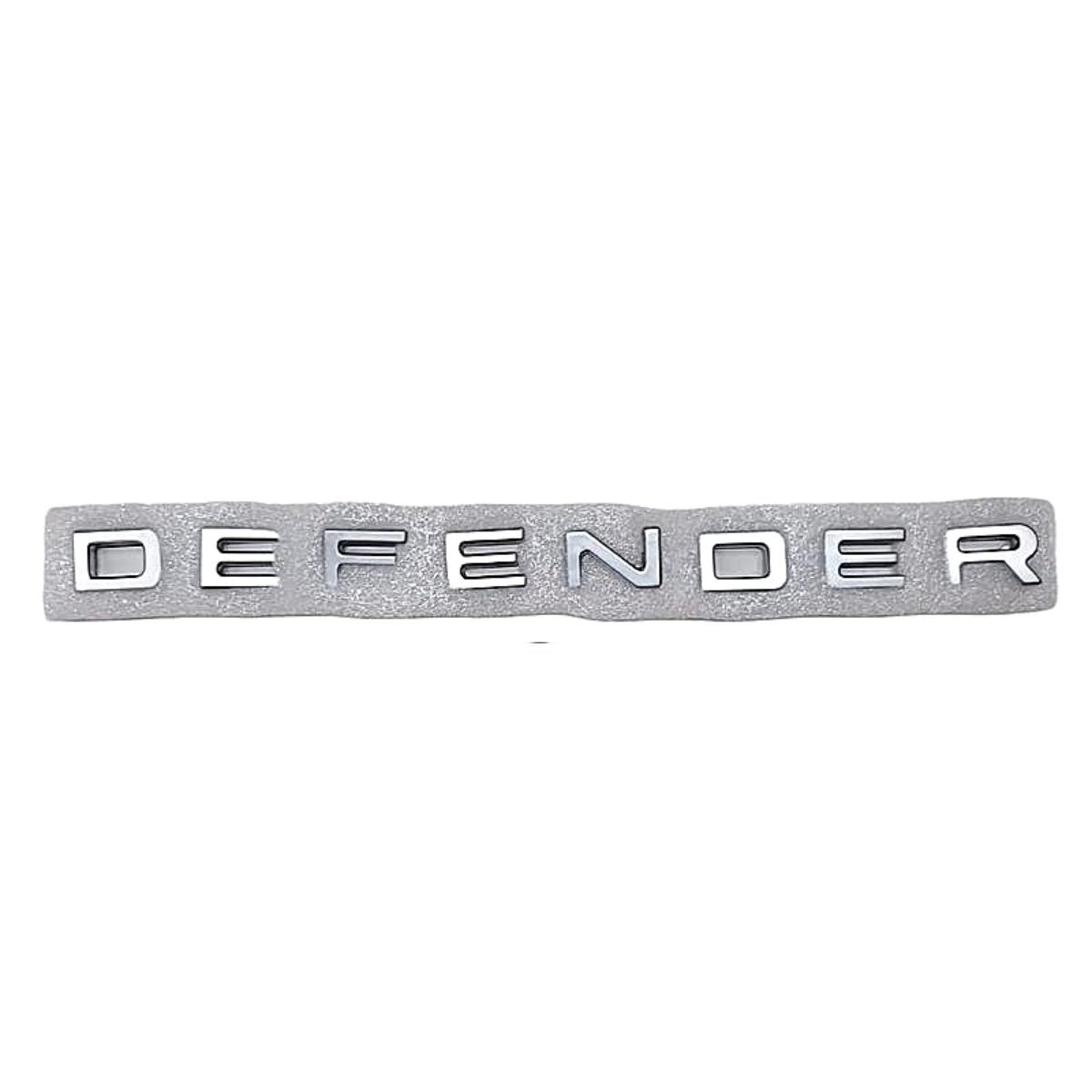 Yeni Defender Arka Yazısı Gri İnce LR130733