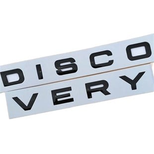 Discovery Sport Ön Yazı Siyah