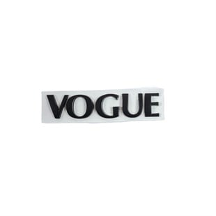 Range Rover Vogue Arka Yazı Siyah Renk Vogue Bagaj Kapı Yazısı