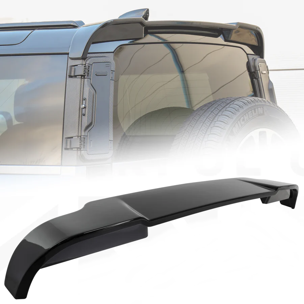 Defender Spoiler Parlak Siyah Renk LR131685