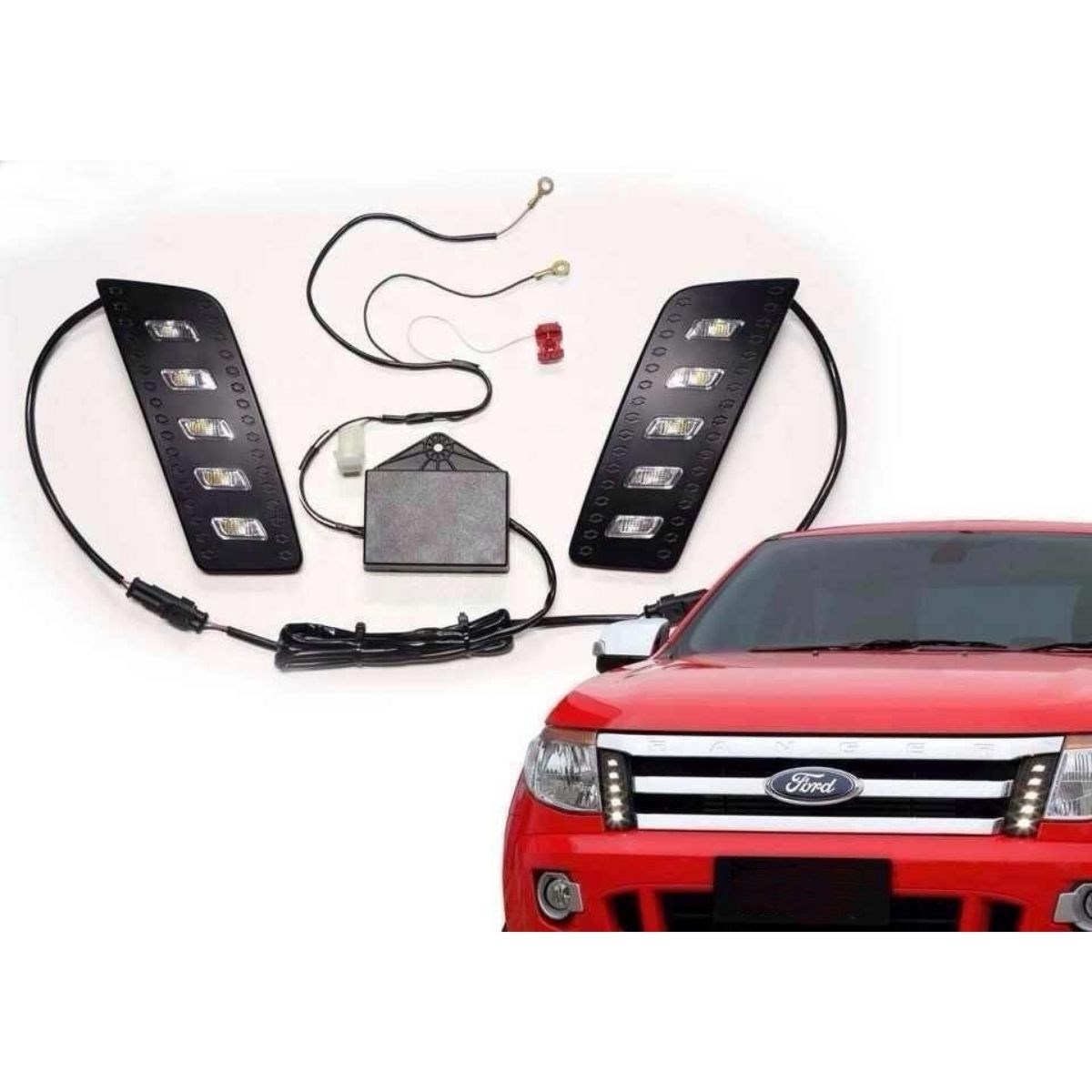 Ford Ranger Gündüz Ledi Panjur Üstü T6