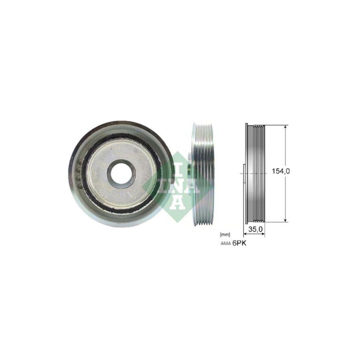 Freelander 2 Krank Kasnağı 2.2 LR006672