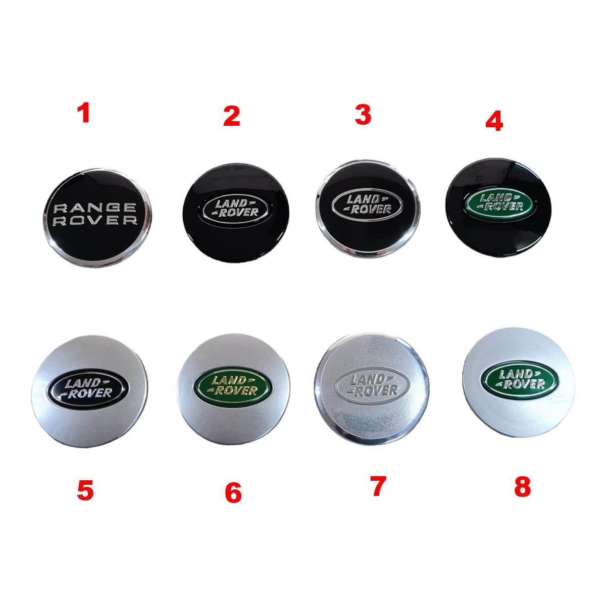 Land Rover Jant Kapağı Arması 63mm Range Rover 1 Adet