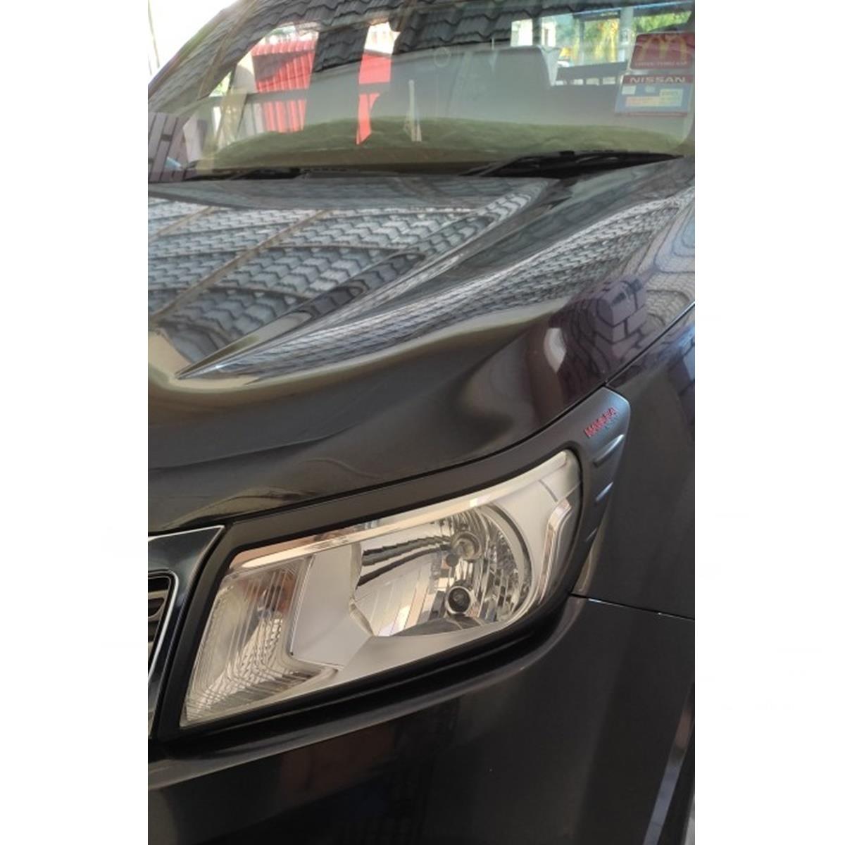 Nissan Navara Ön Far Çerçevesi Sağ Sol Set Siyah 2015 - 2019