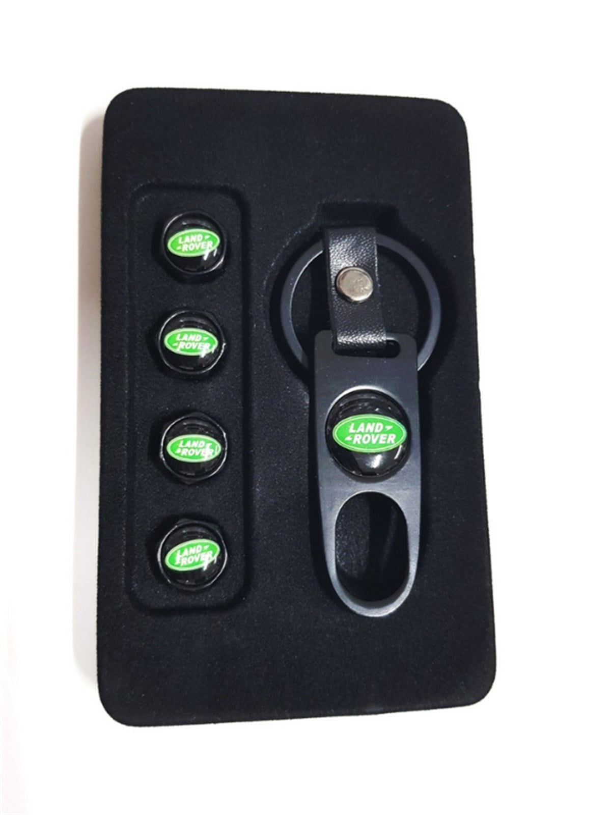 Range Rover & Land Rover Lastik Sibop Kapağı Seti Anahtarlıklı