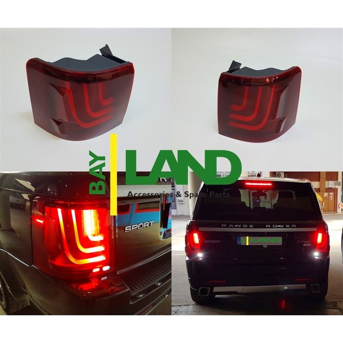 Range Rover Sport Stop Lambası Glohh Modeli Kayar Sinyalli