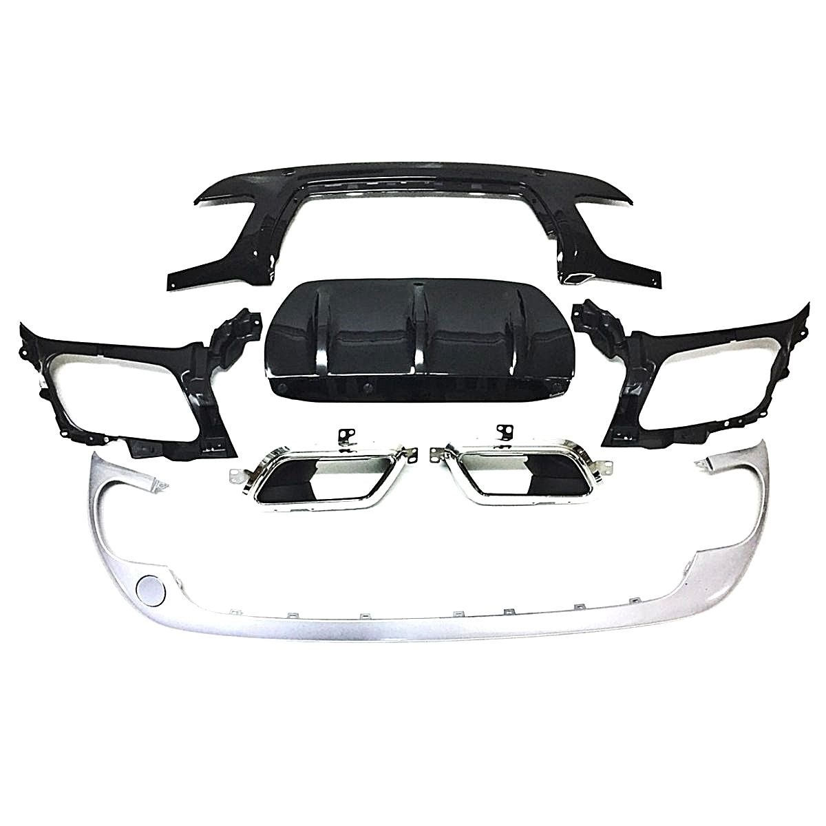 Range Rover Velar Arka Difüzör + Egzoz Uçları