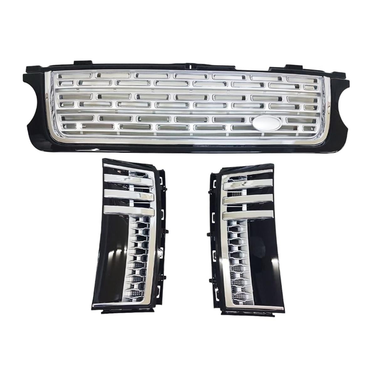 Range Rover Vogue Ön Panjur ve Yan Izgara Seti 2010 2012 LR011133-LR011153-55-3