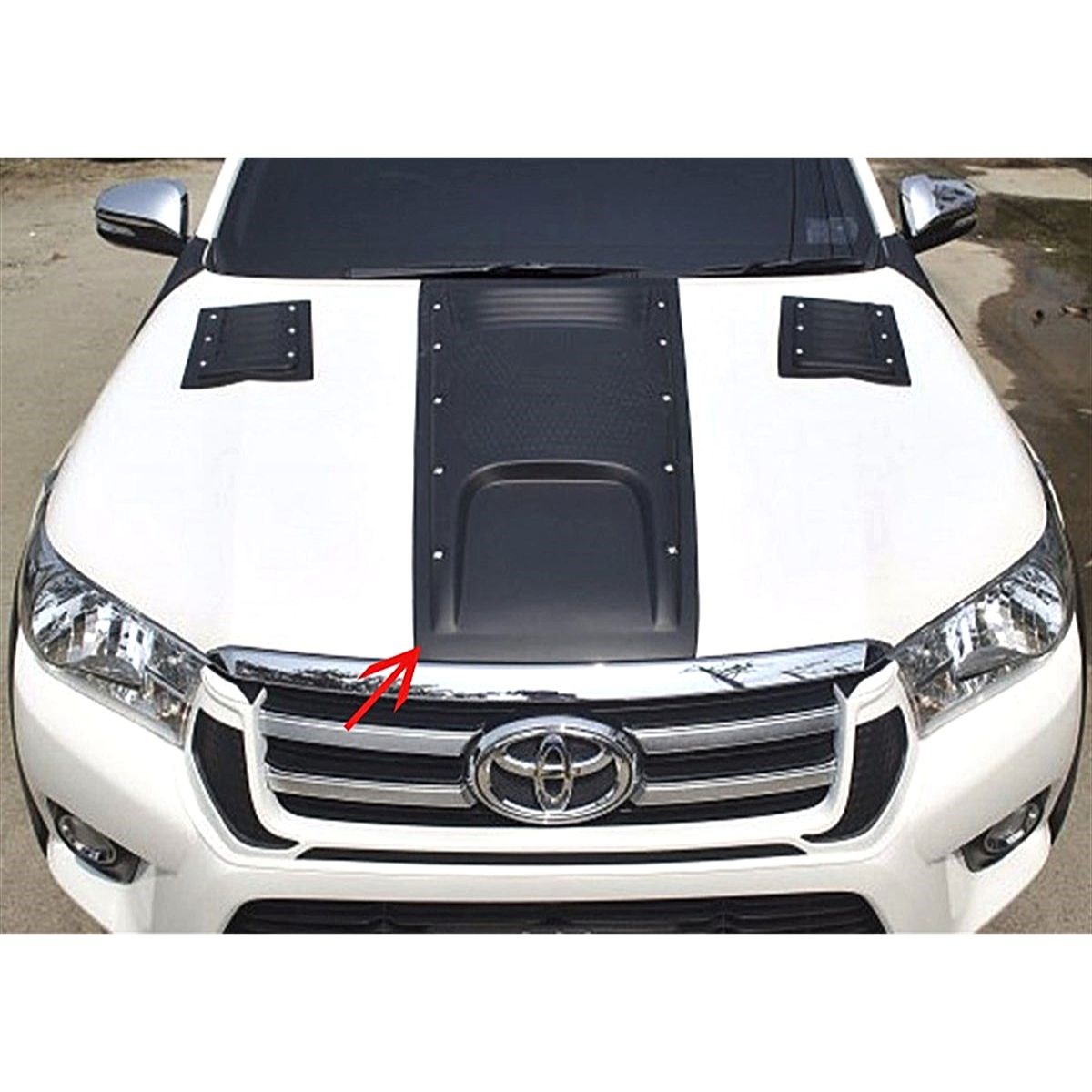 Toyota Hilux Kaput Şişirme Kaput Koruma Scoop 2015 - 2018