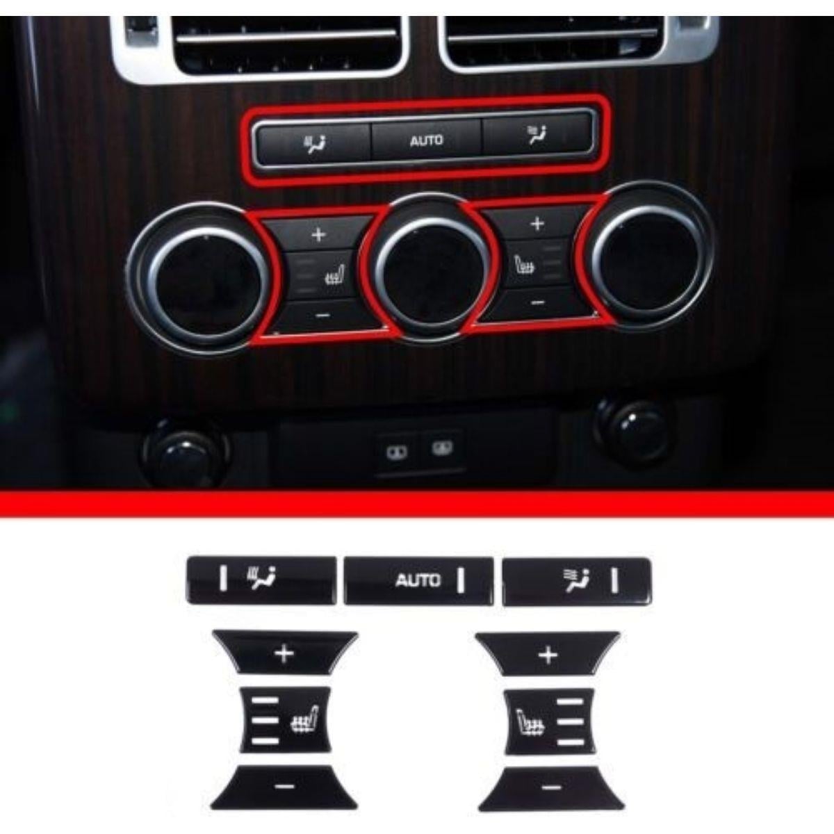 Vogue Arka Havalandırma Tuş Kaplama Seti