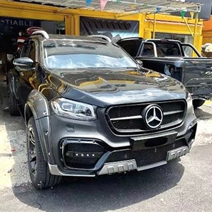 Mercedes X Class Ön Tampon Panjur Dodik Seti Body Kit