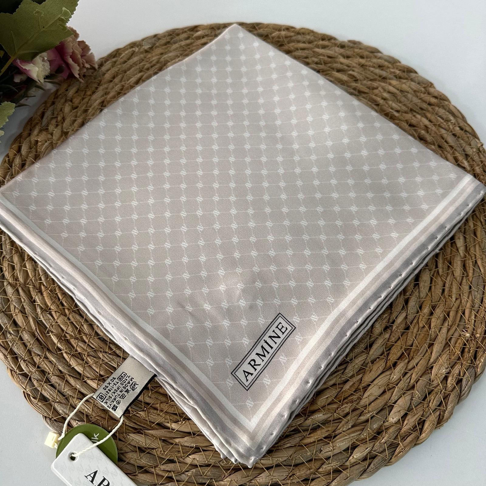 Armine Saf İpek Eşarp Sura İpek 2025 İlkbahar-Yaz Sezon PKR3706