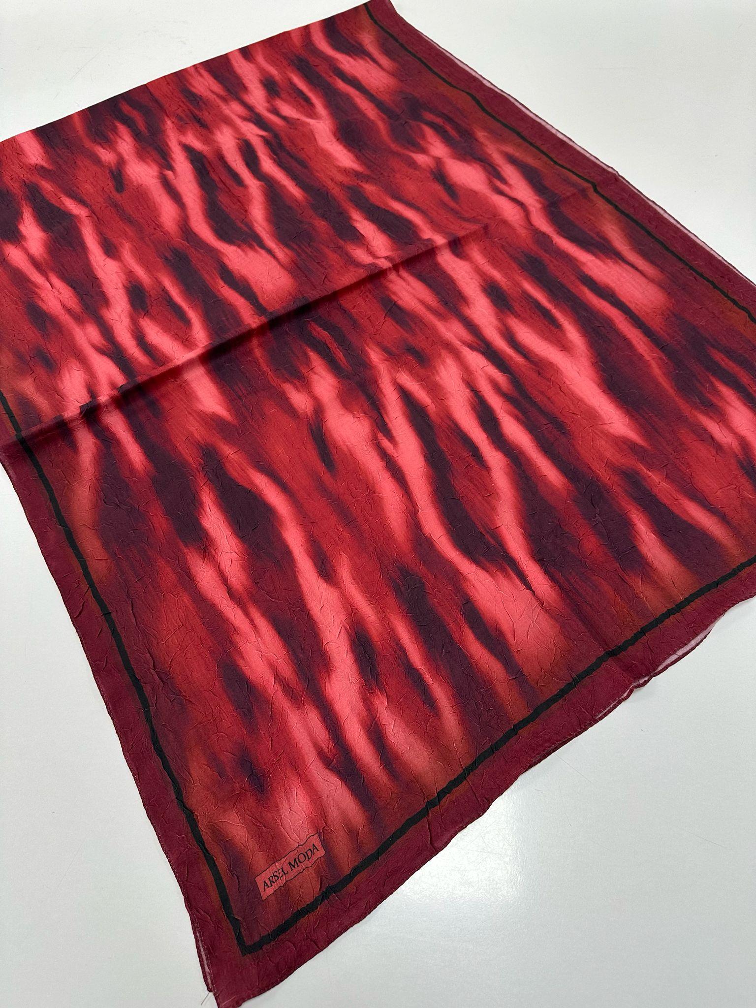 ARSEL MODA Desenli Kraş Şal BCA0310