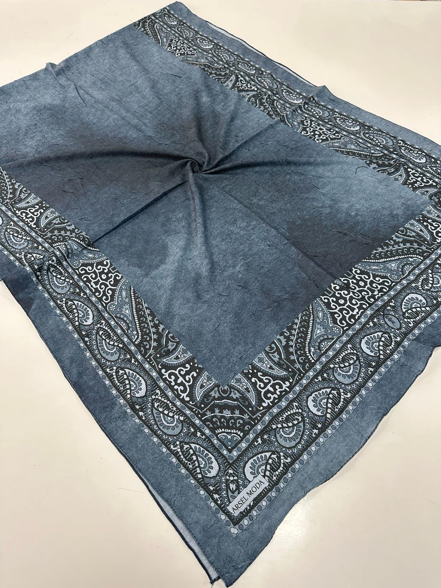 ARSEL MODA Desenli Kraş Şal BCA0606