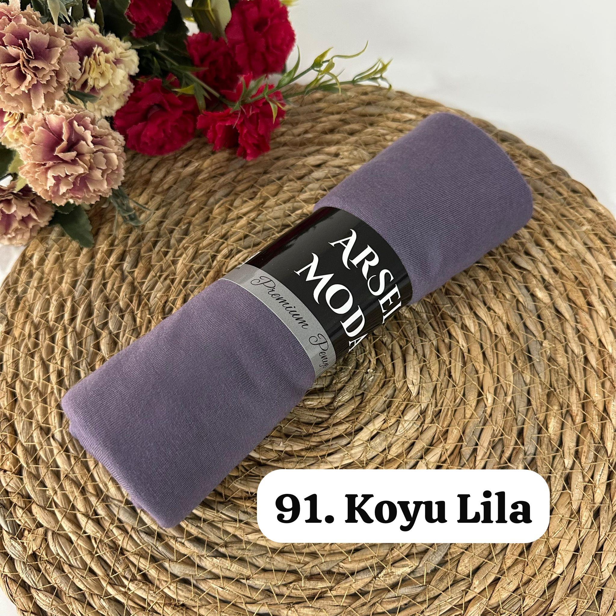 ArSel Moda Penye Şal  Koyu Lila LPSA91