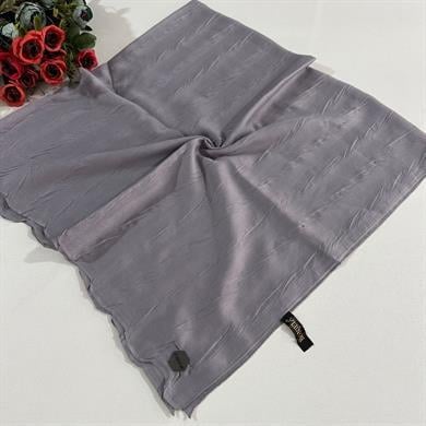 Bonjela Pliseli Bambu Eşarp Çakıl PBE0211