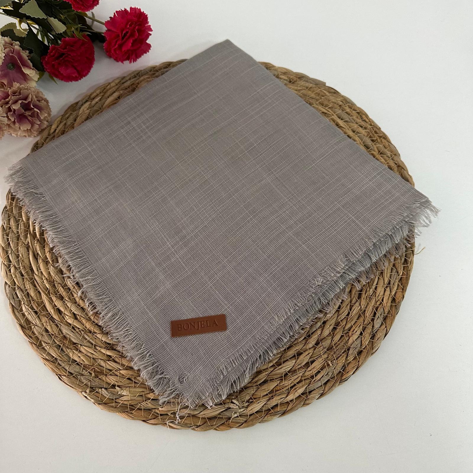 Bonjela Simli Eşarp Vizon SEA0112