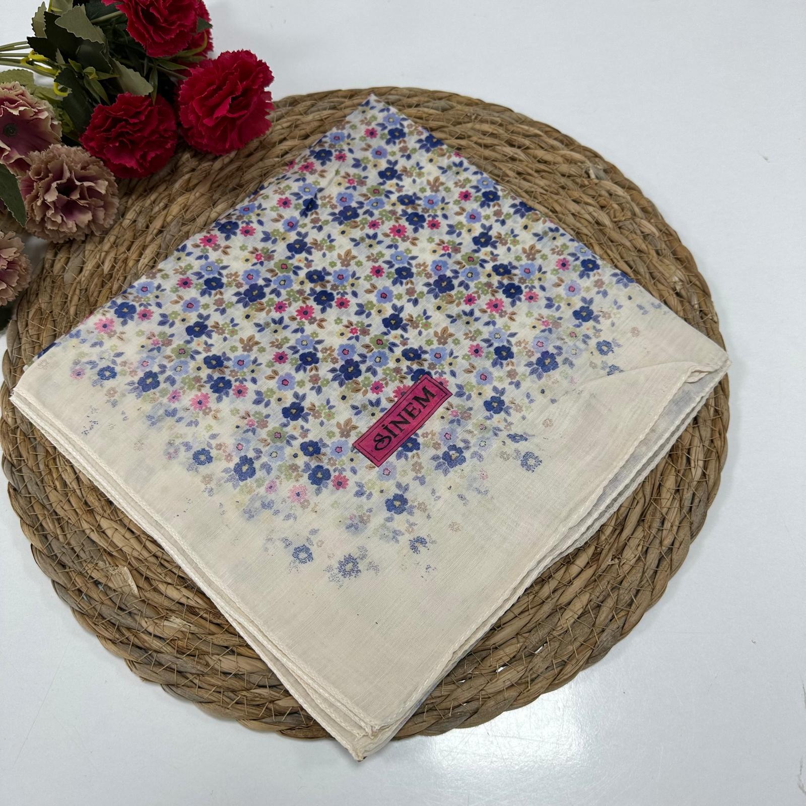 Çiçekli Dikişli Yazma DY0415