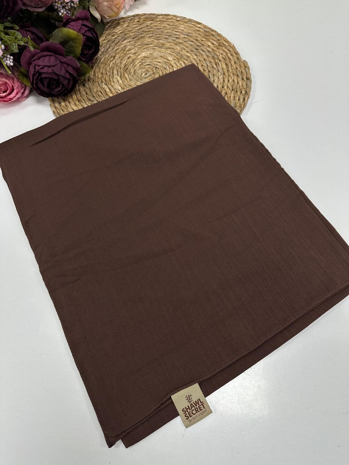 Doğal Bambu Şal Kahverengi SWL0106
