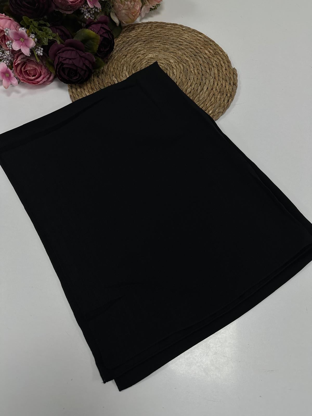 Doğal Bambu Şal Siyah SWL0101