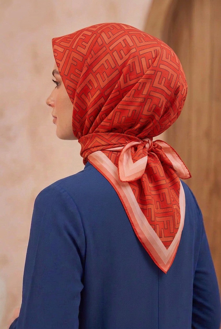 Efsane Desen Yazlık Soft Pamuklu Eşarp LDK1523