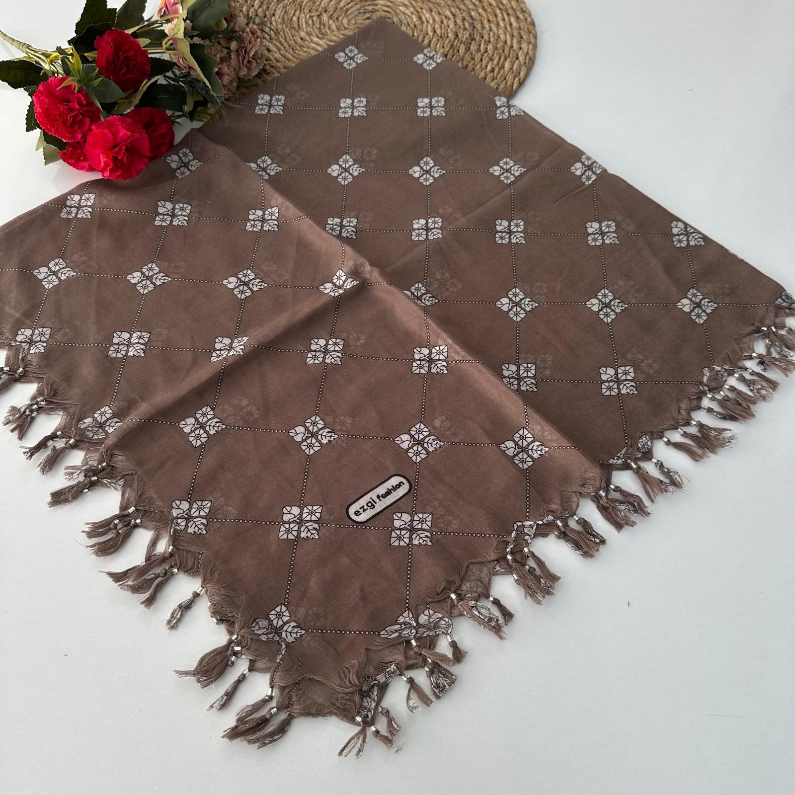 Ezgi Sökme Boncuklu Eşarp  SBC1605