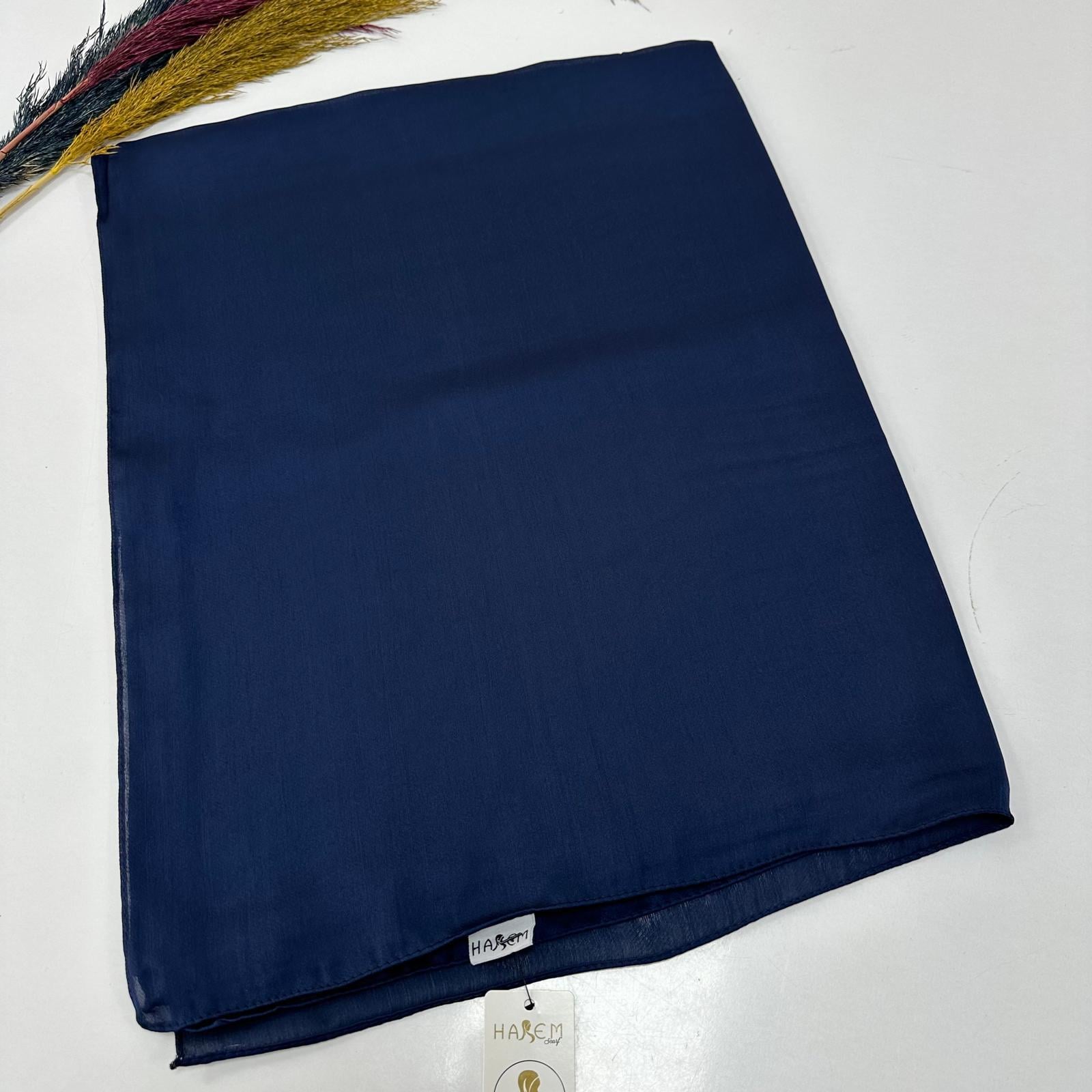 Harem Comosaten Abiye Şal Koyu lacivert2 JSH0114