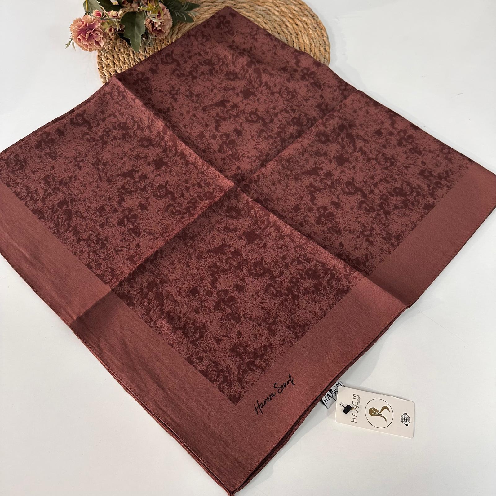 Harem Gold Silvia Acı Kahve Eşarp VHC1009
