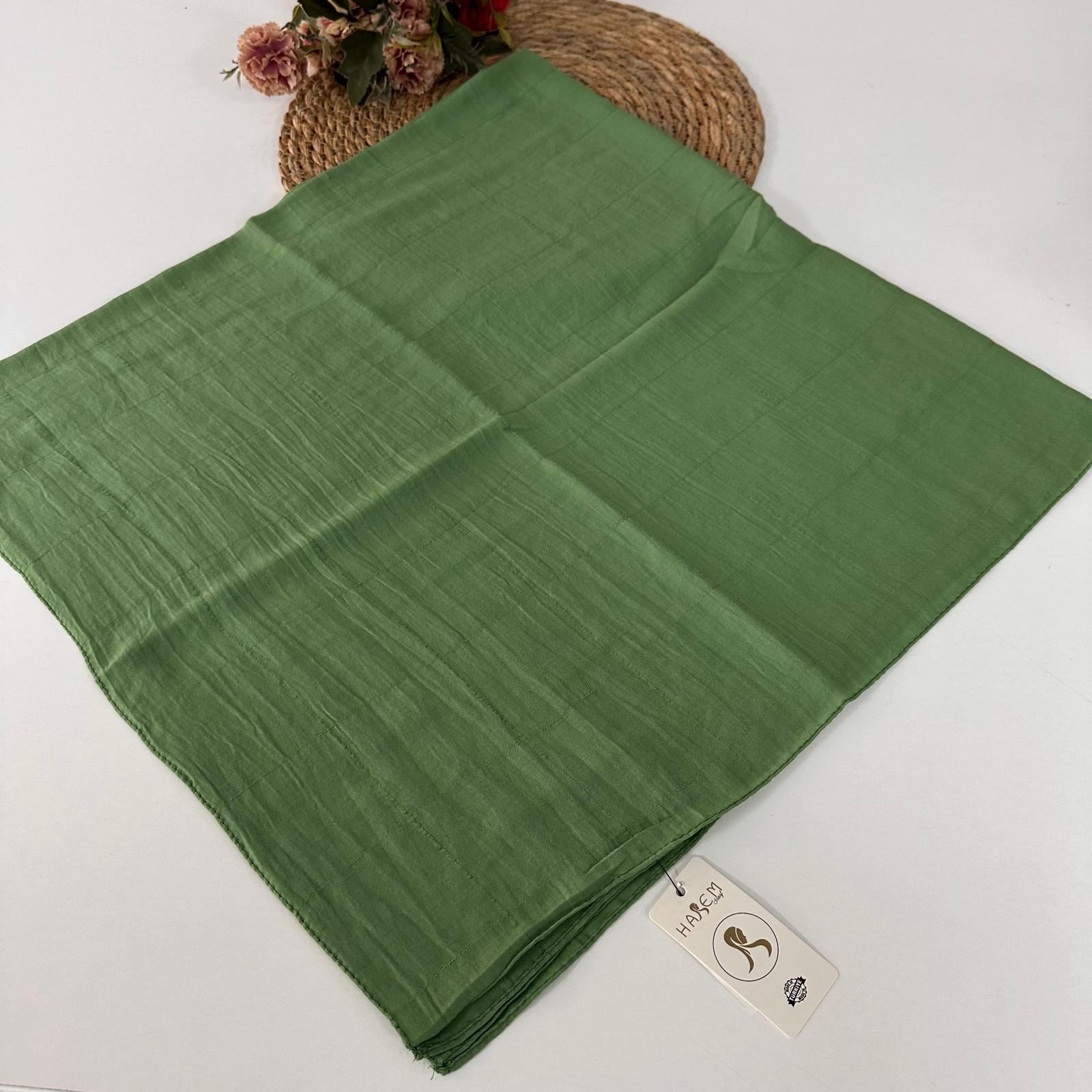 Harem Nilda   Çim Yeşili Eşarp VHC0169