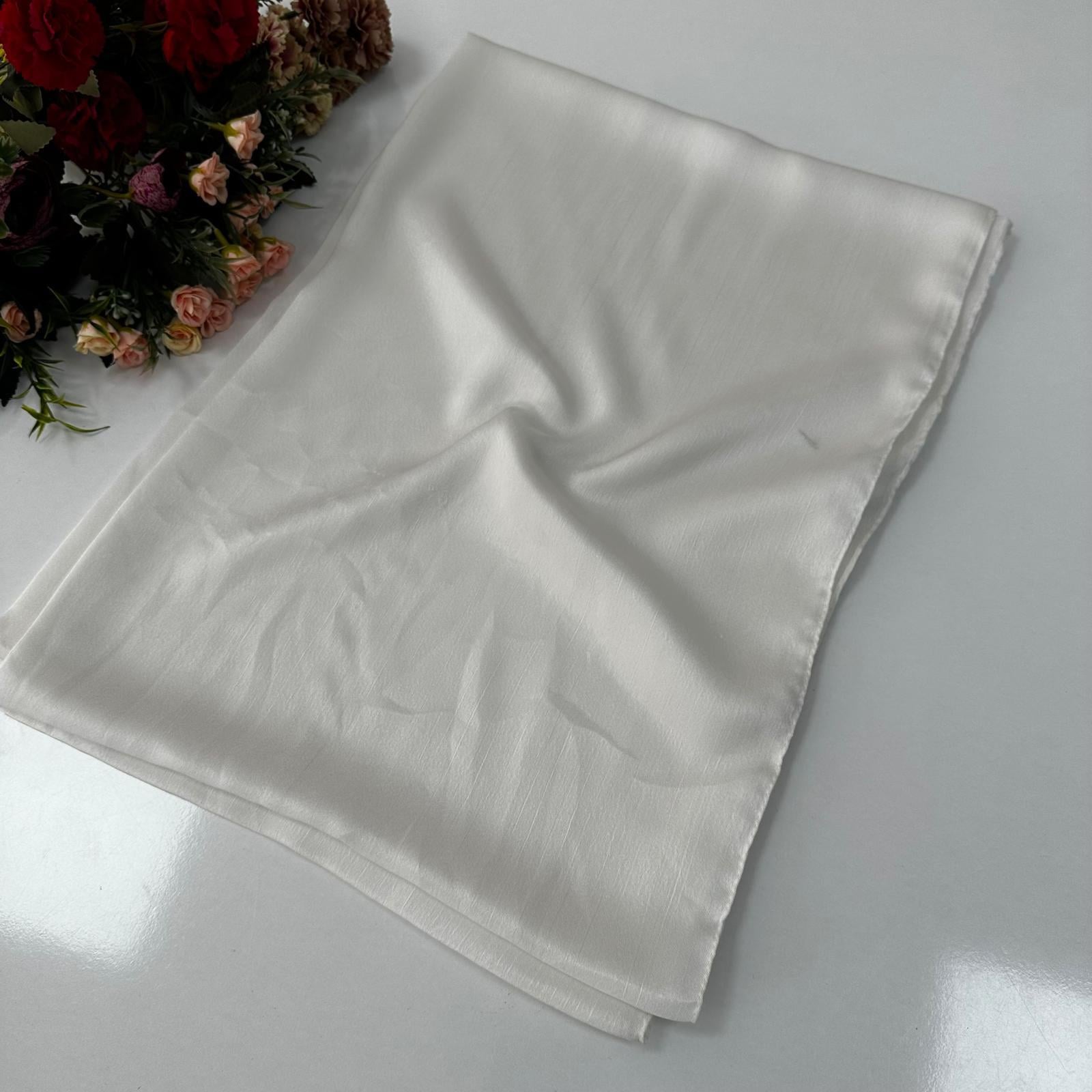 Jan Jan Abiye Şal Soft Kırık Beyaz JJ0317