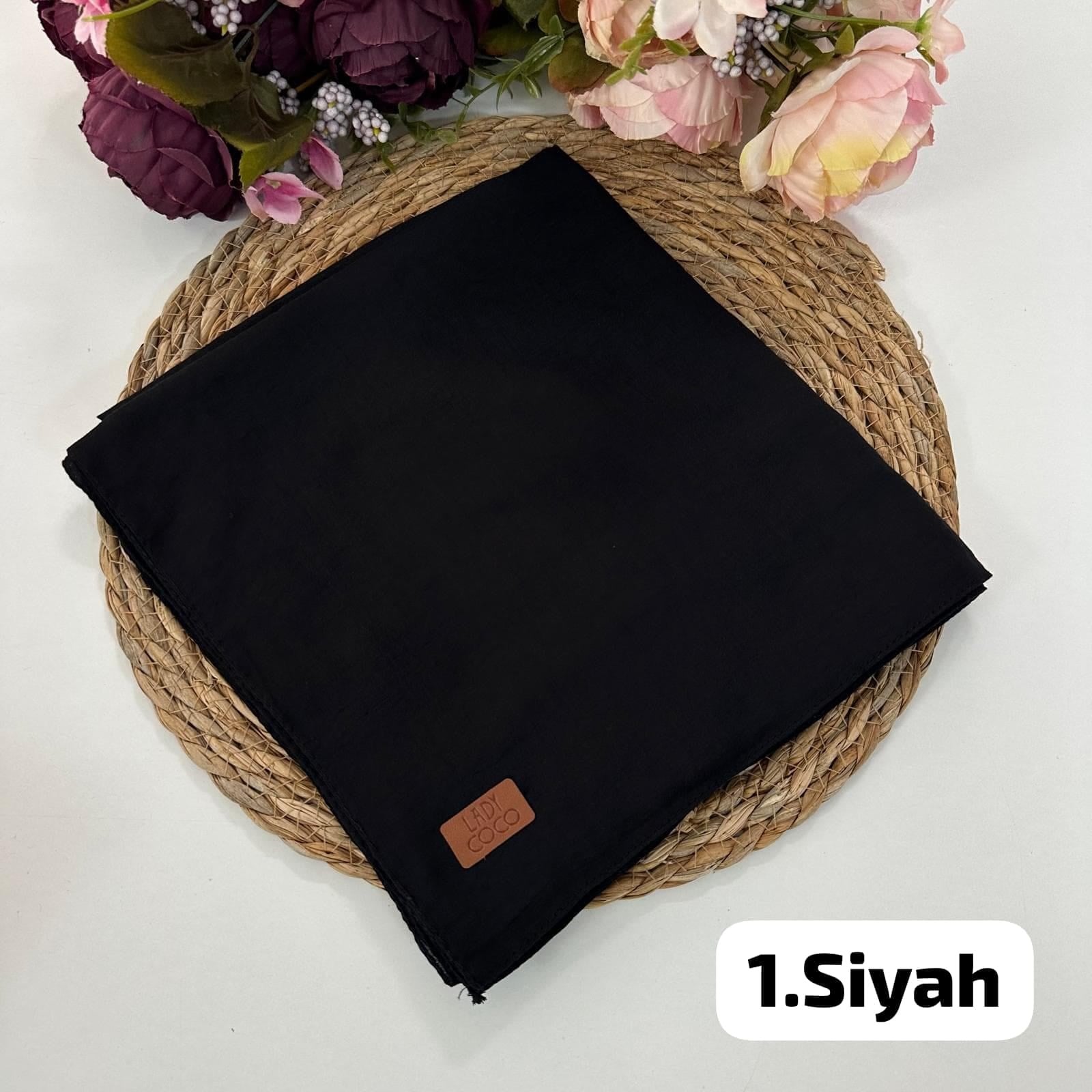 Lady Coco Rami Eşarp Siyah PRE0201