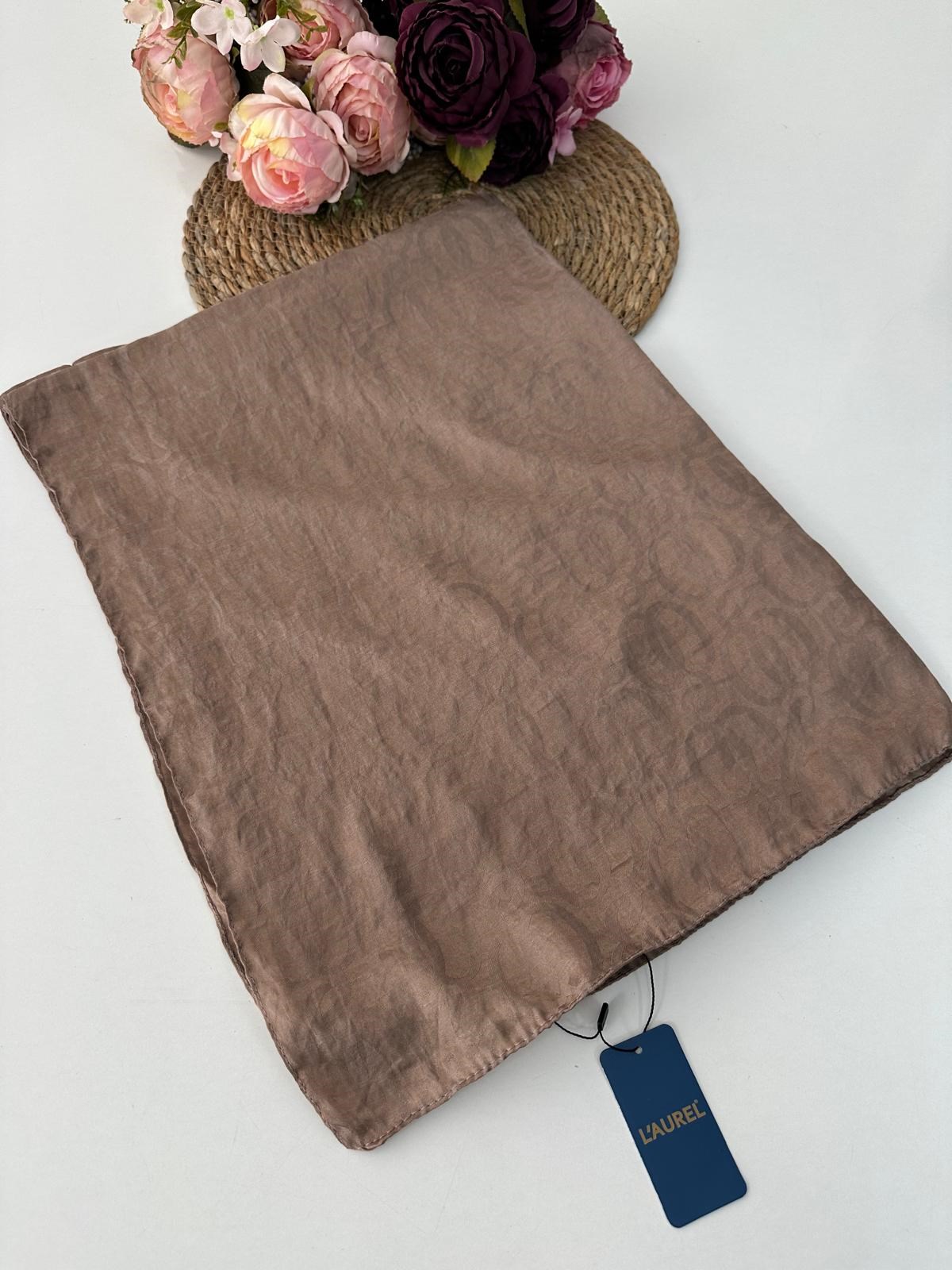 L'AUREL Soft Pamuklu Şal Halka Desen LBD3605