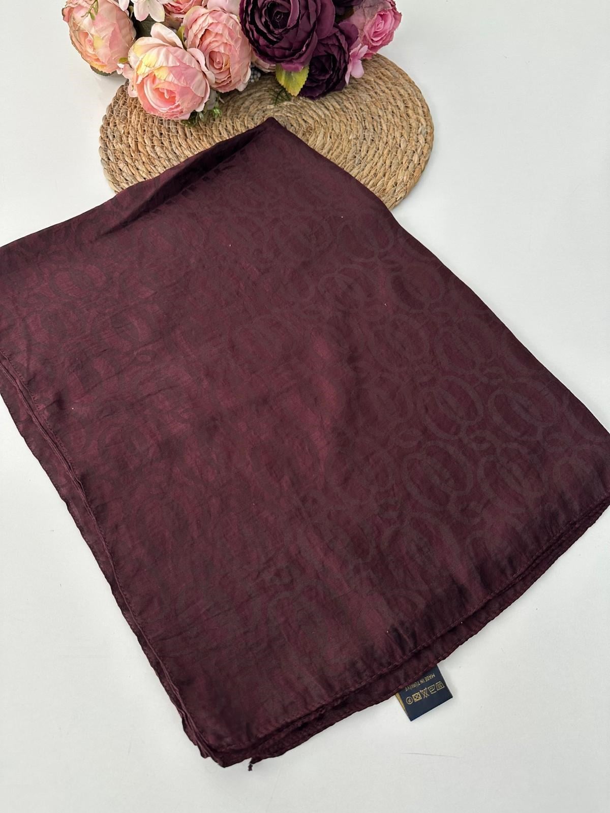 L'AUREL Soft Pamuklu Şal Halka Desen LBD3614