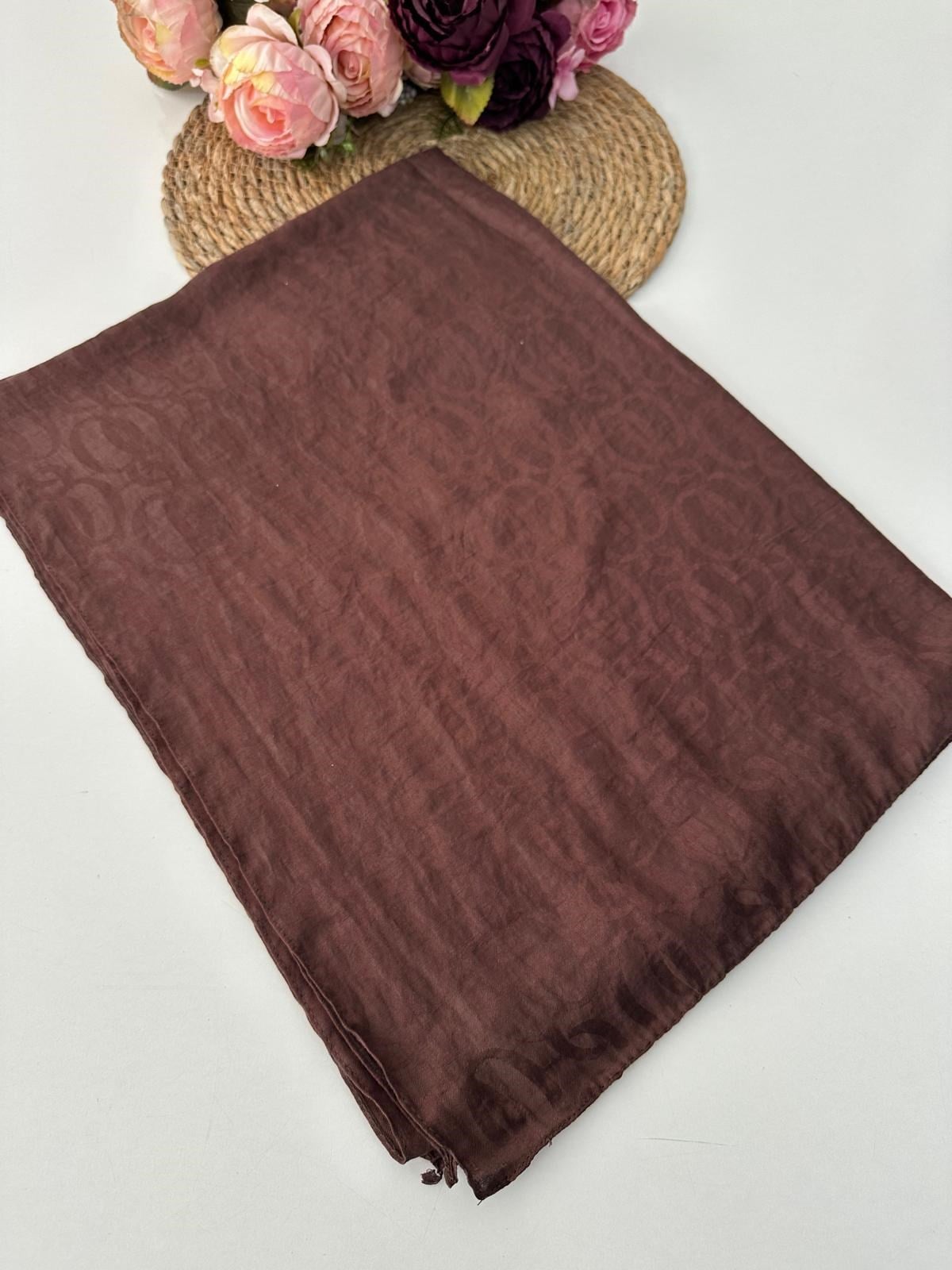 L'AUREL Soft Pamuklu Şal Halka Desen LBD3610
