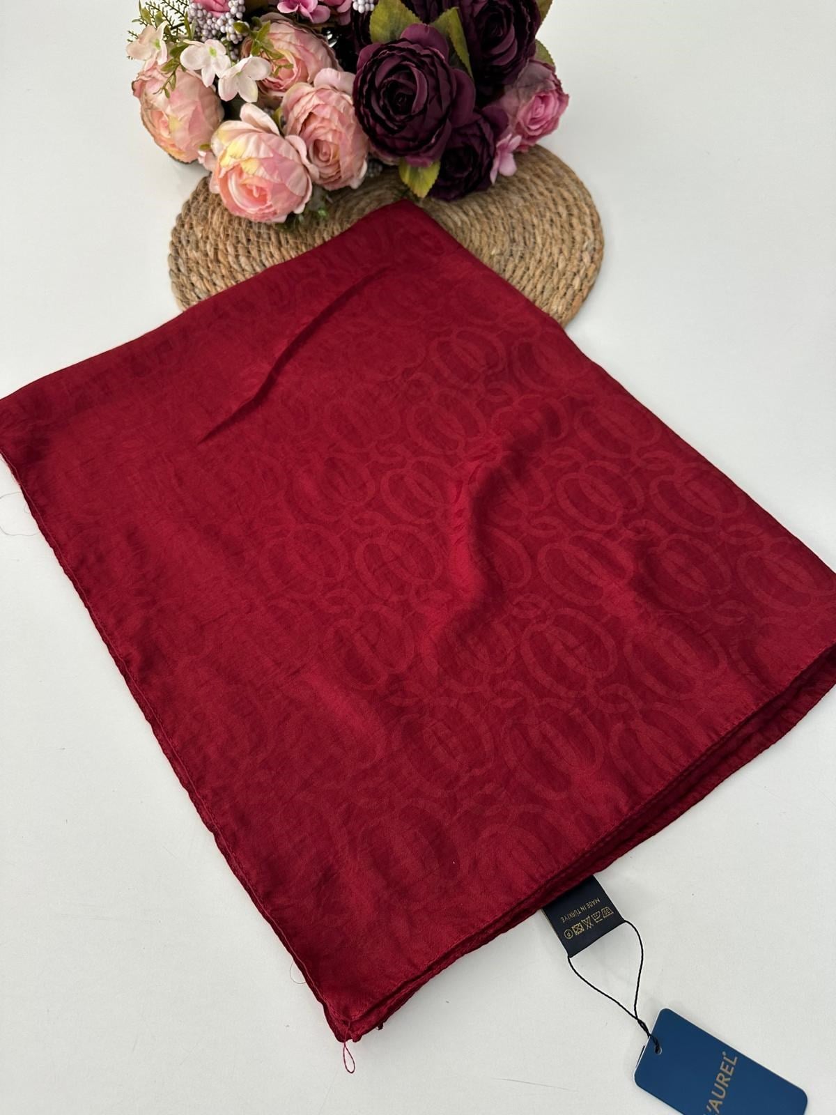 L'AUREL Soft Pamuklu Şal Halka Desen LBD3602