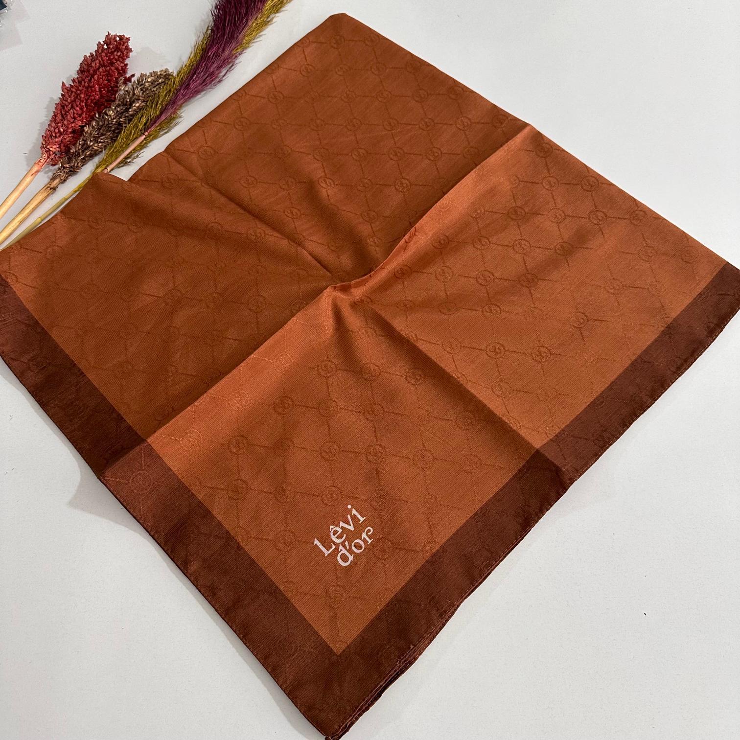 Levidor Premium Monogram Eşarp GX0116