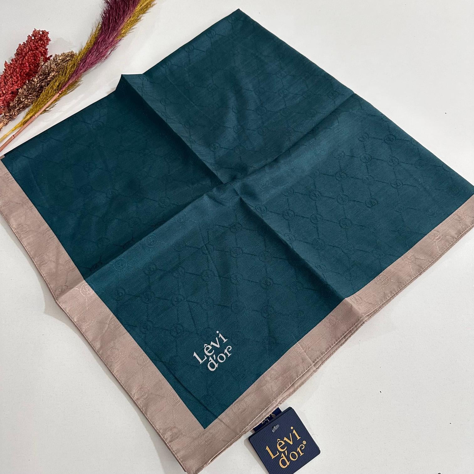 Levidor Premium Monogram Eşarp GX0118