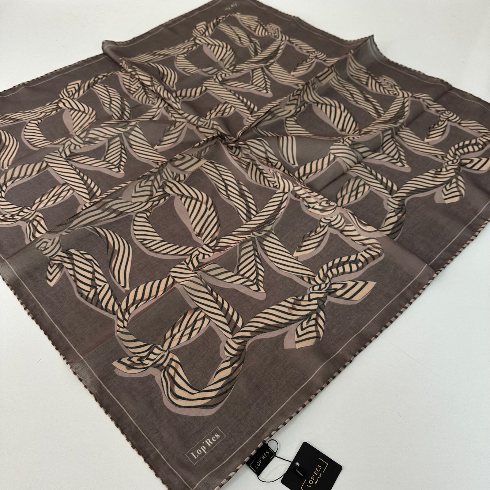 Lop'res Soft Pamuklu Eşarp LDNA0104