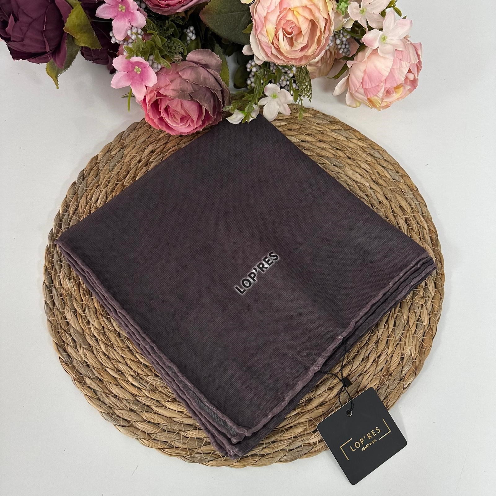 Lop'res Soft Pamuklu Eşarp  LDNA1410