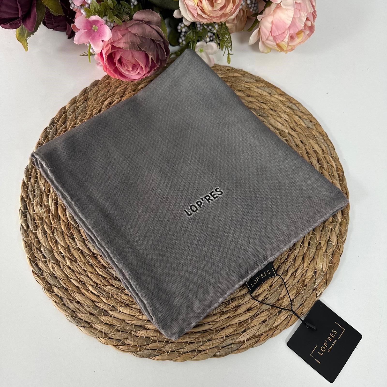 Lop'res Soft Pamuklu Eşarp  LDNA1422