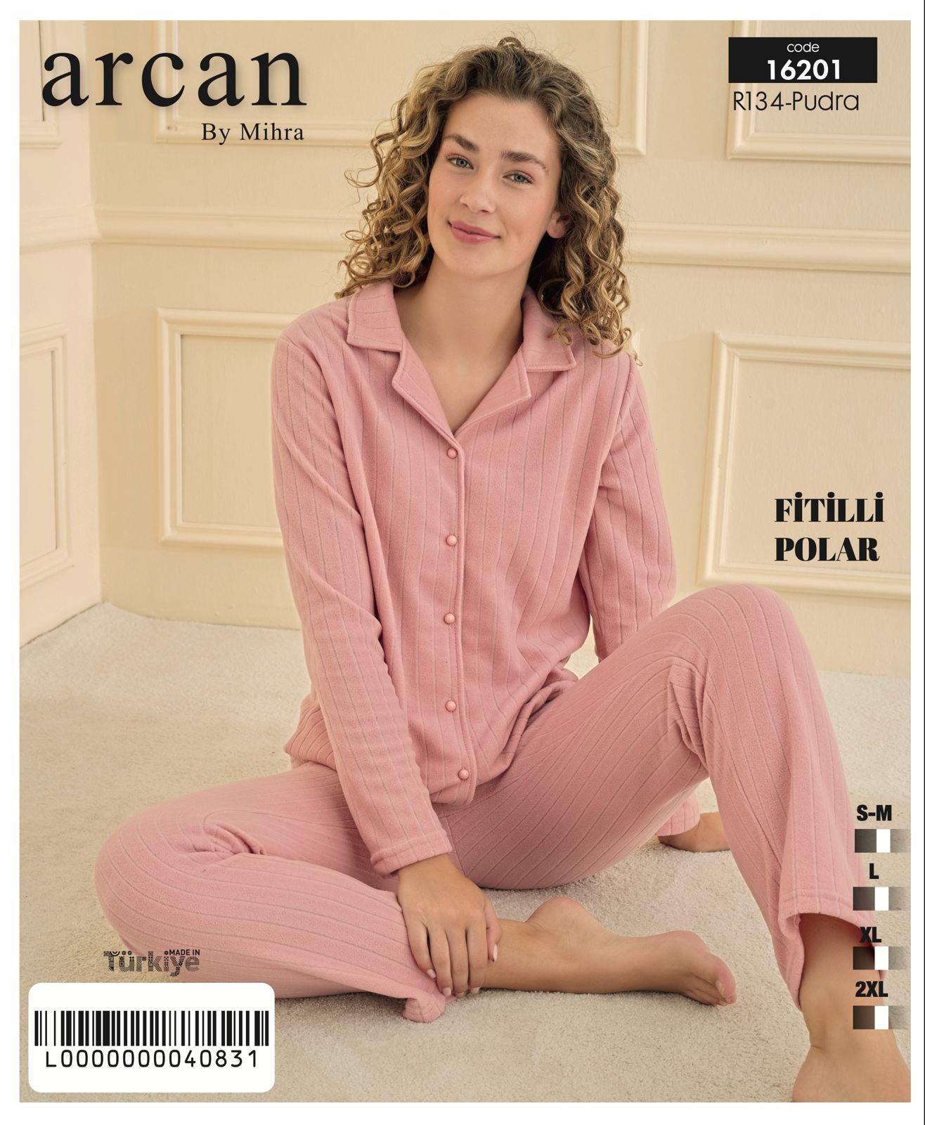 Mihra Fitilli Polar Pijama Takımı PJF1620110