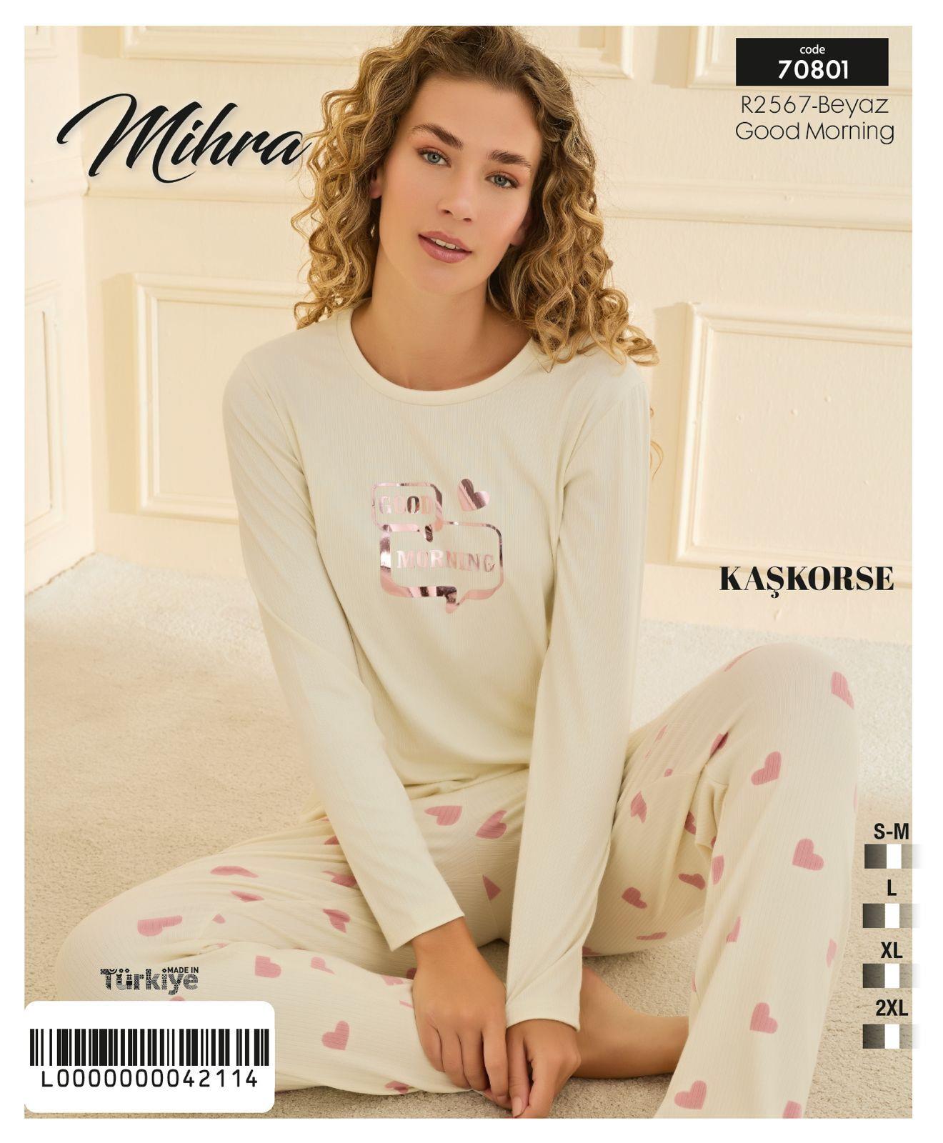 Mihra Kaşkorse PijamaTakımı PJF7080101