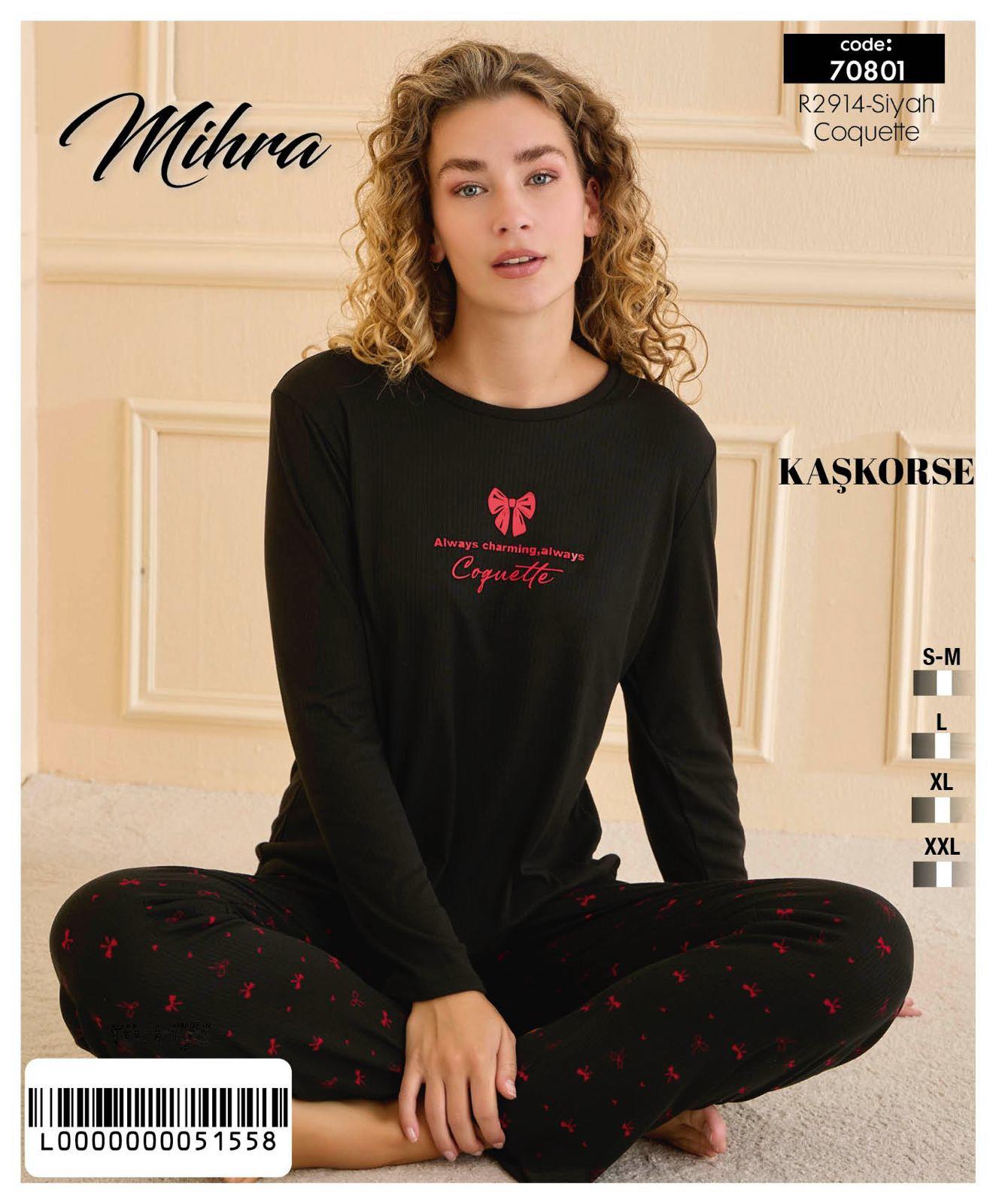 Mihra Kaşkorse PijamaTakımı PJF7080101