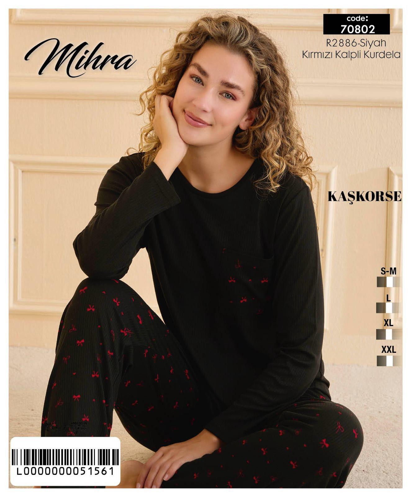 Mihra Kaşkorse PijamaTakımı PJF7080201