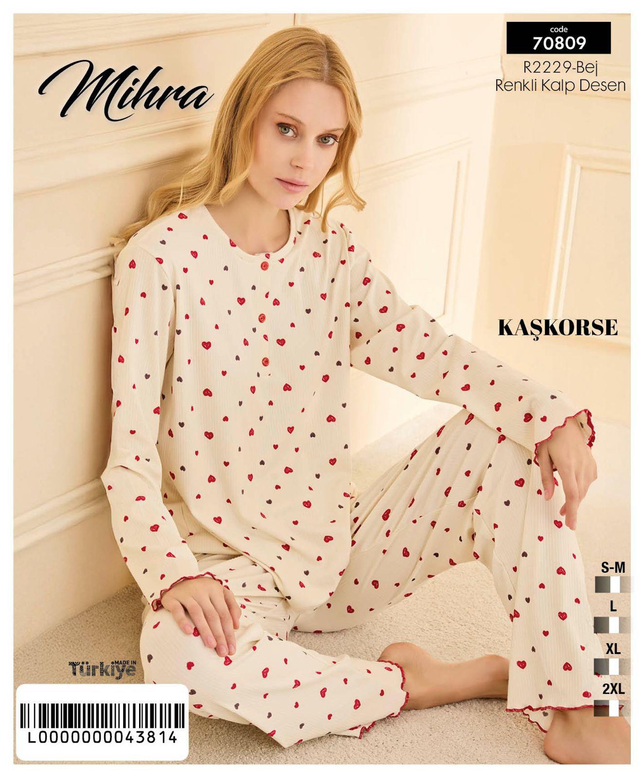 Mihra Kaşkorse PijamaTakımı PJF7080901