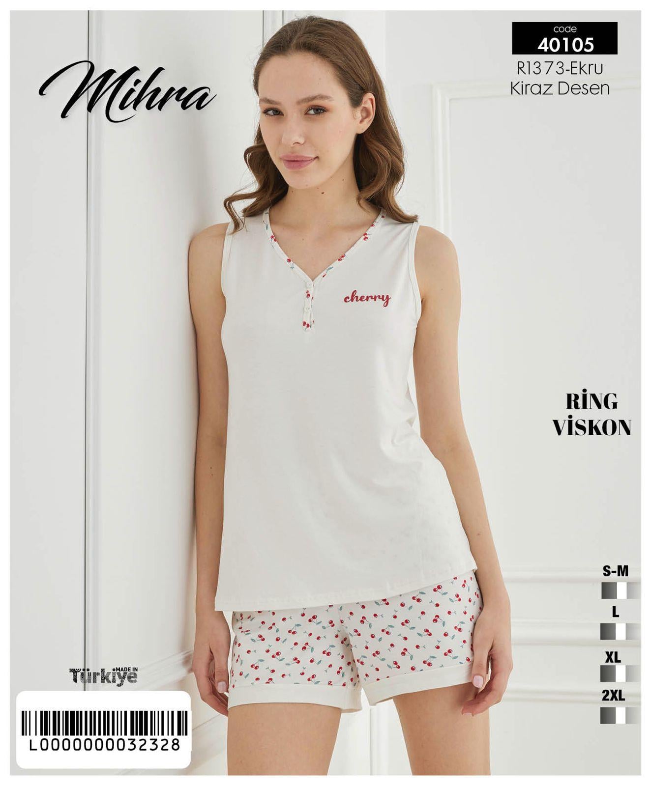 Mihra Ring Viskon Atletli Şortlu Takım PJS1201