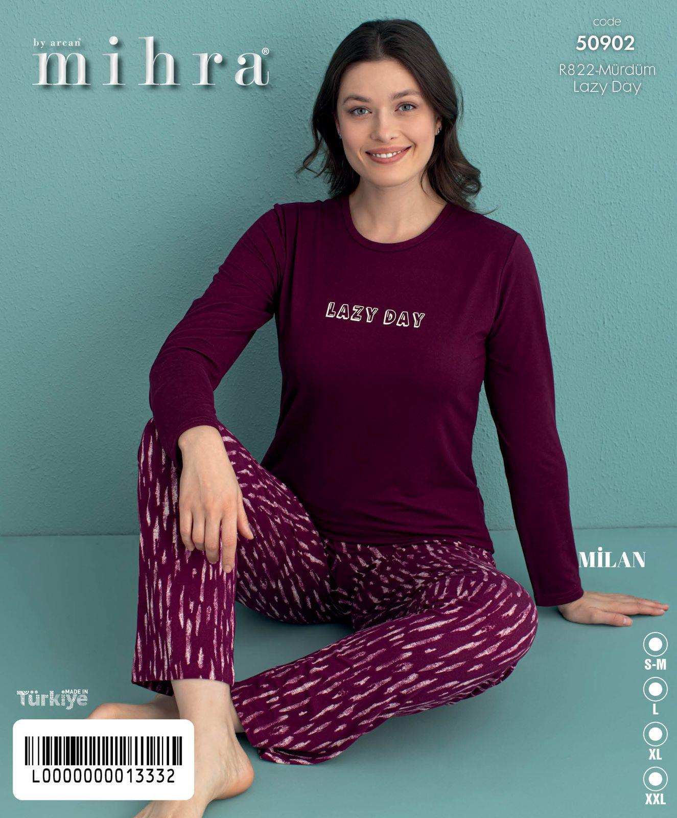 Milan Basic Uzunkol Pijama Takımı  PJT3901